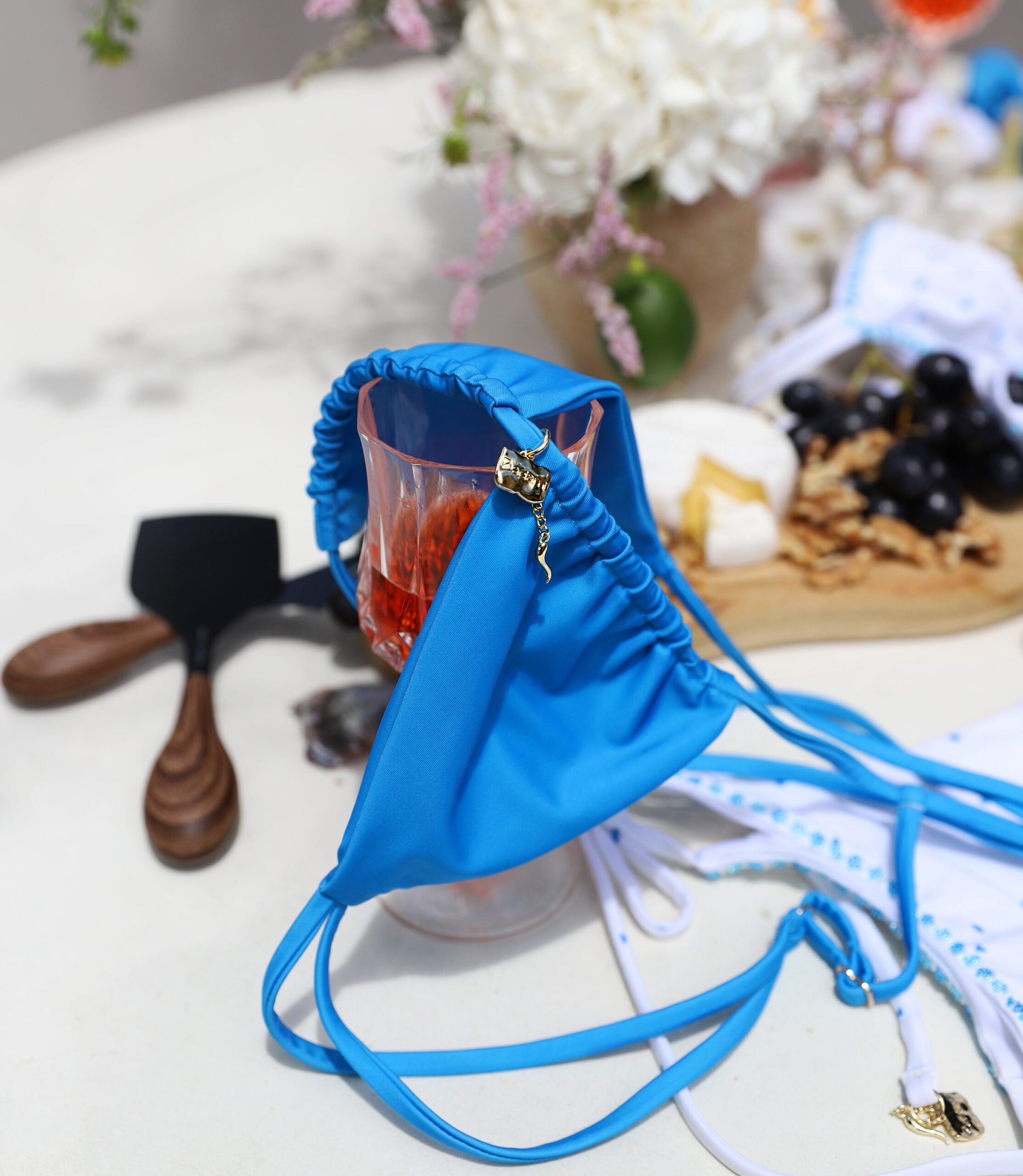 Melina Top in Azzurra image 10